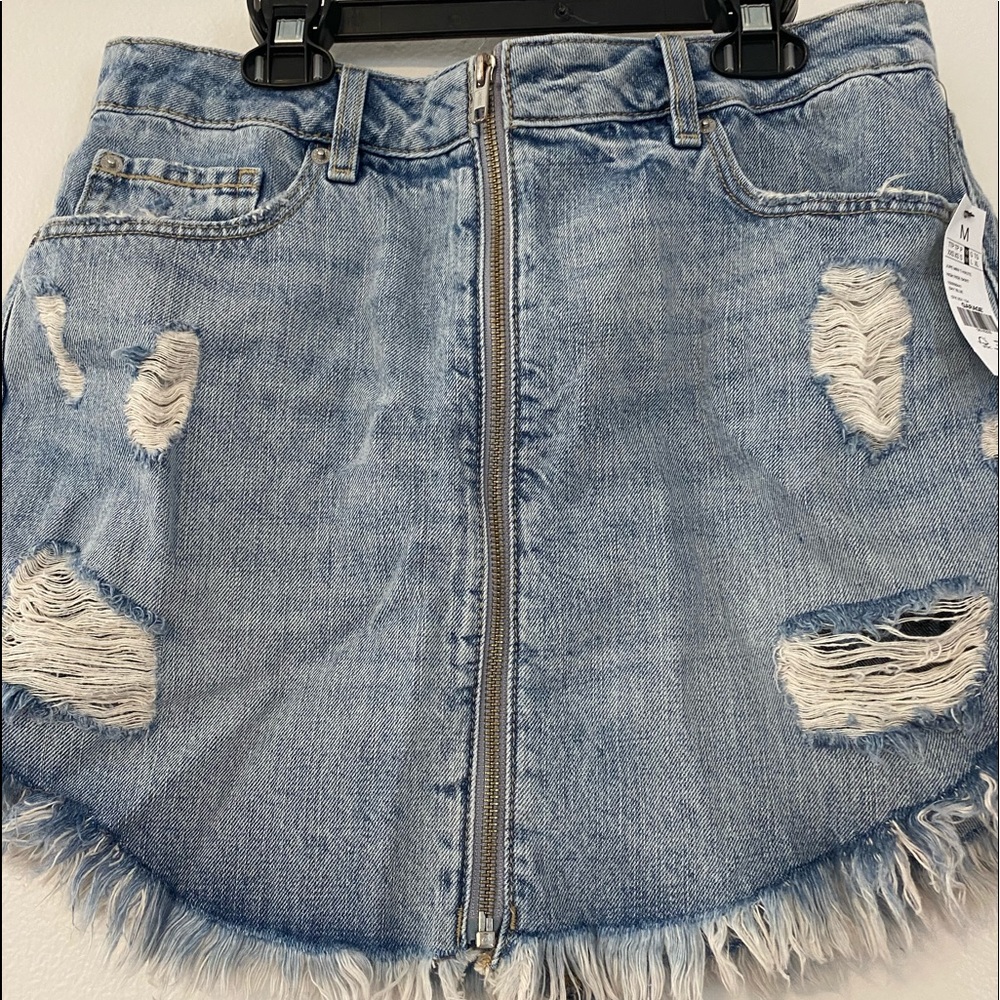 Denim skirt
